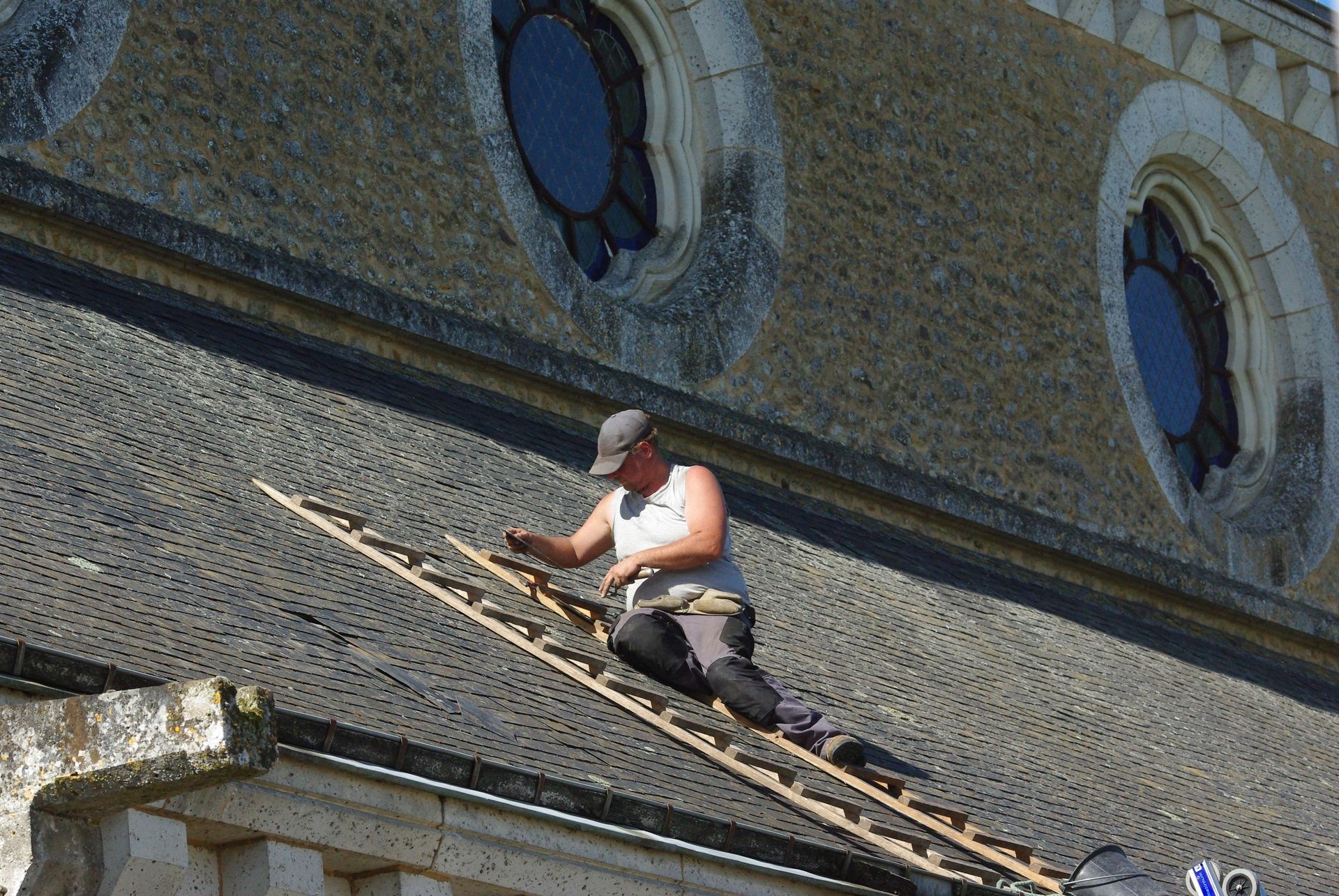Travaux en hauteur, rénovation toiture