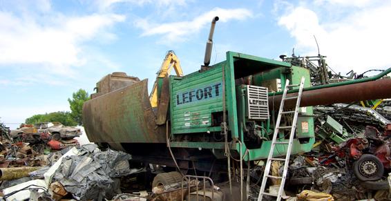 Récupération d'épave