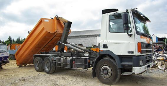 Pose de bennes pour la récupération de vos fers et métaux