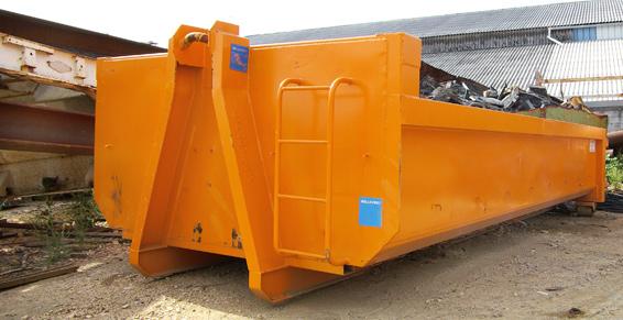 Pose de bennes pour la récupération de vos fers et métaux