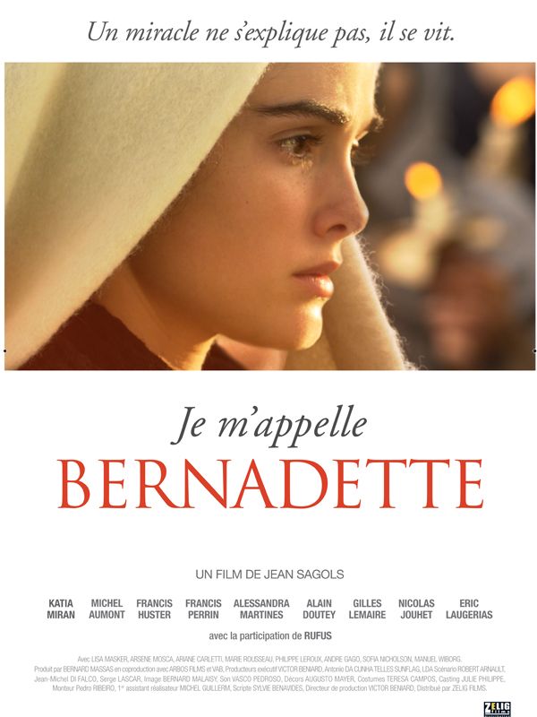JE M'APPELLE BERNADETTE