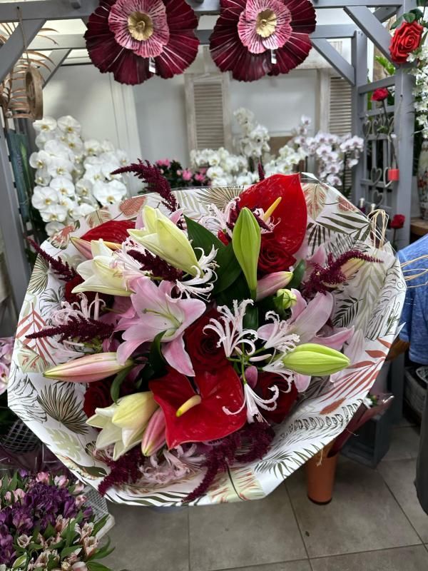 Composition florale élaborée