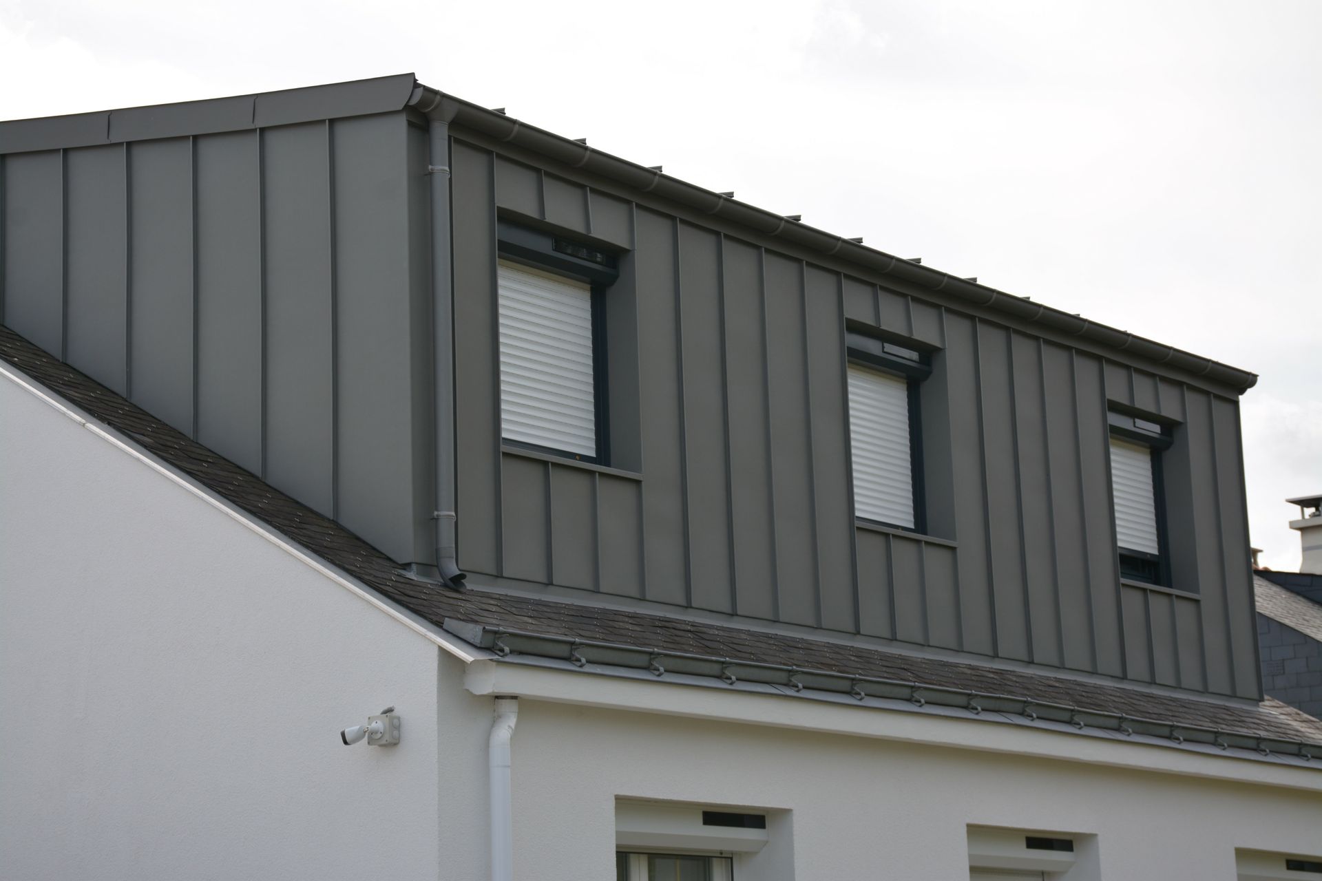 Maison après travaux de surélévation