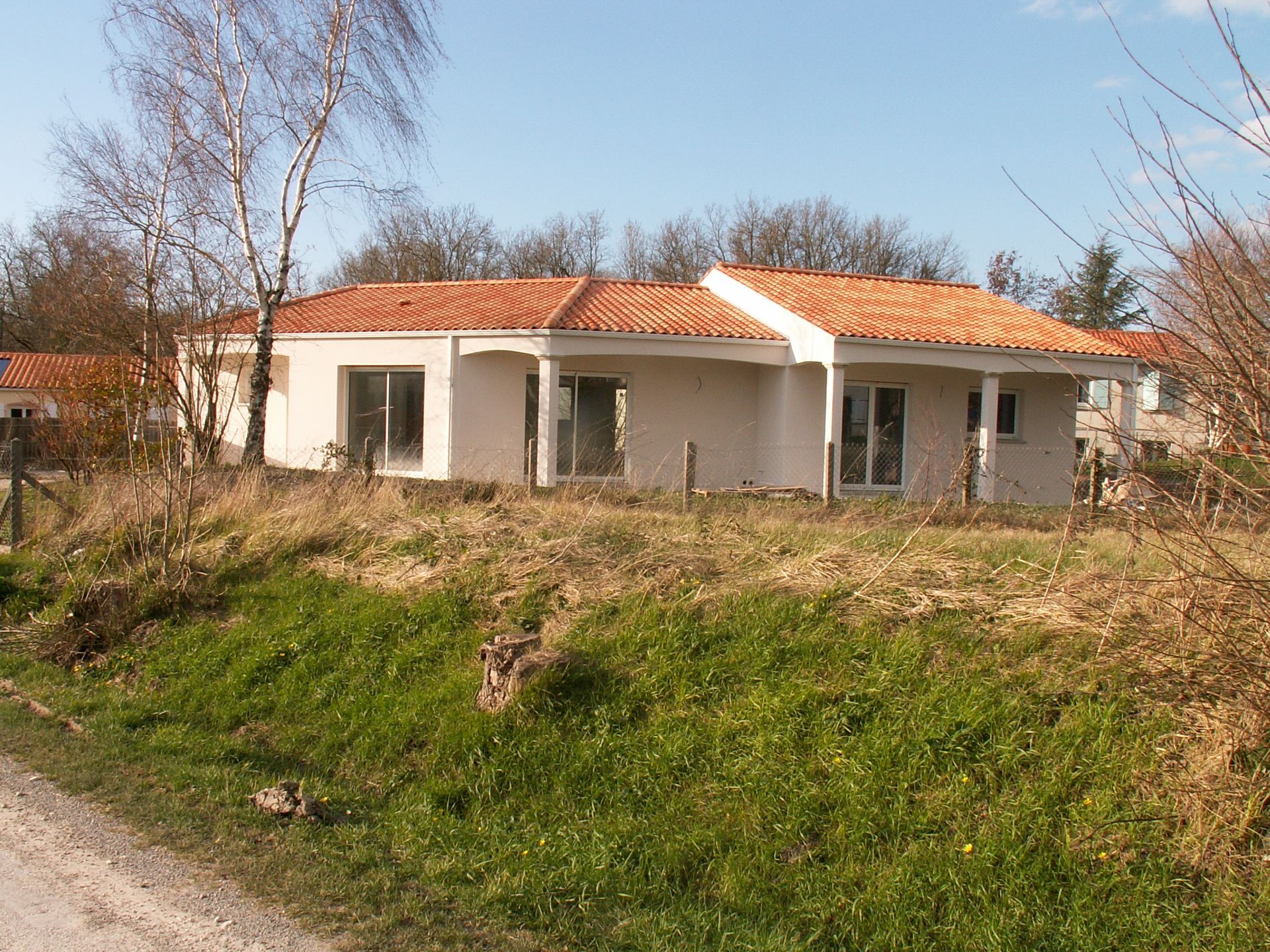 Construction de maison sur terrain constructible