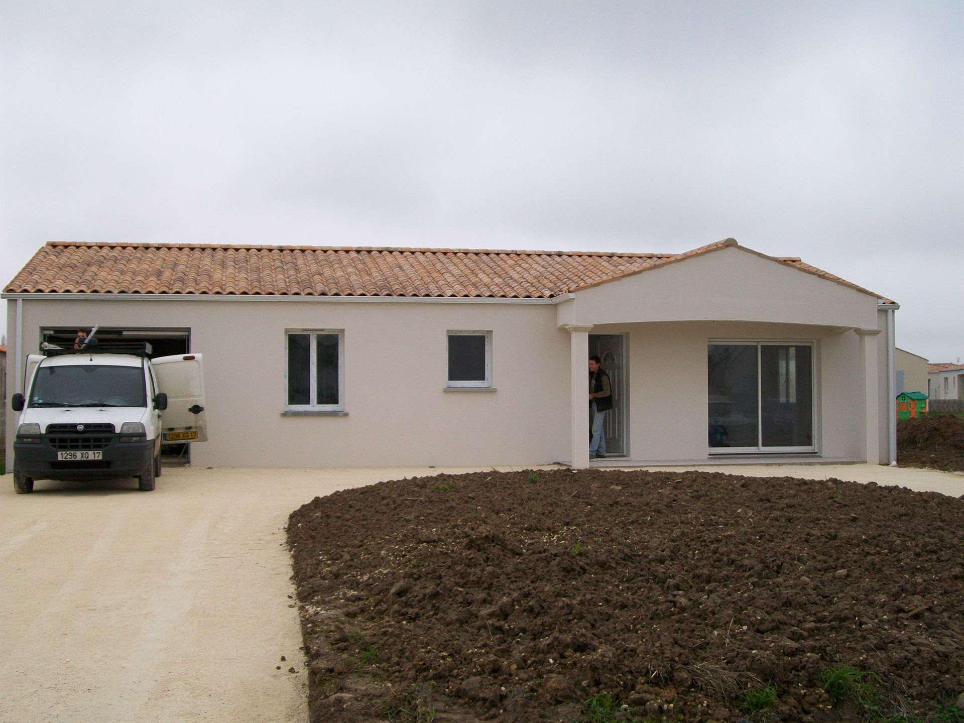 Construction à Cozes