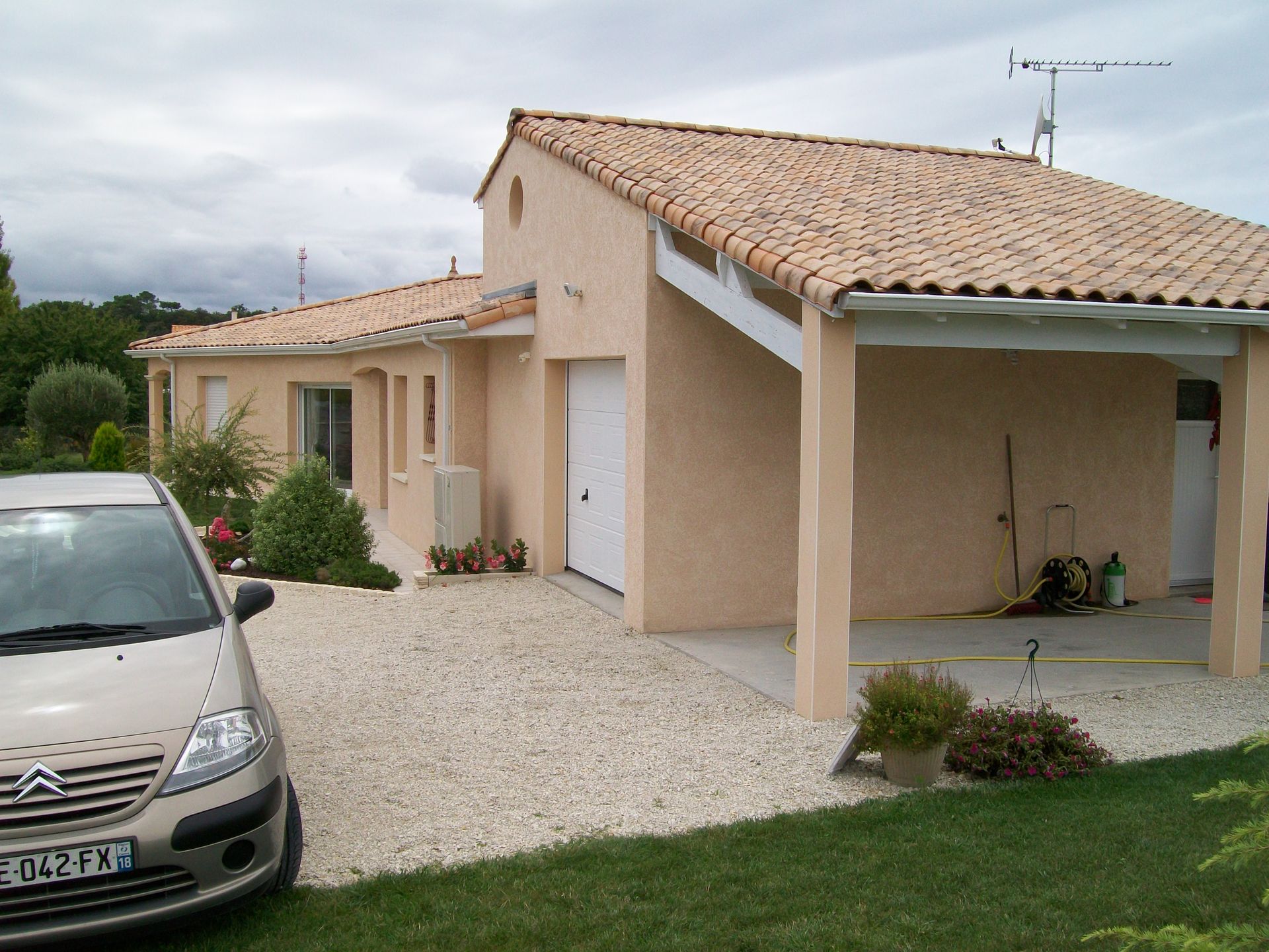 Construction de maison à Meschers avec avancée