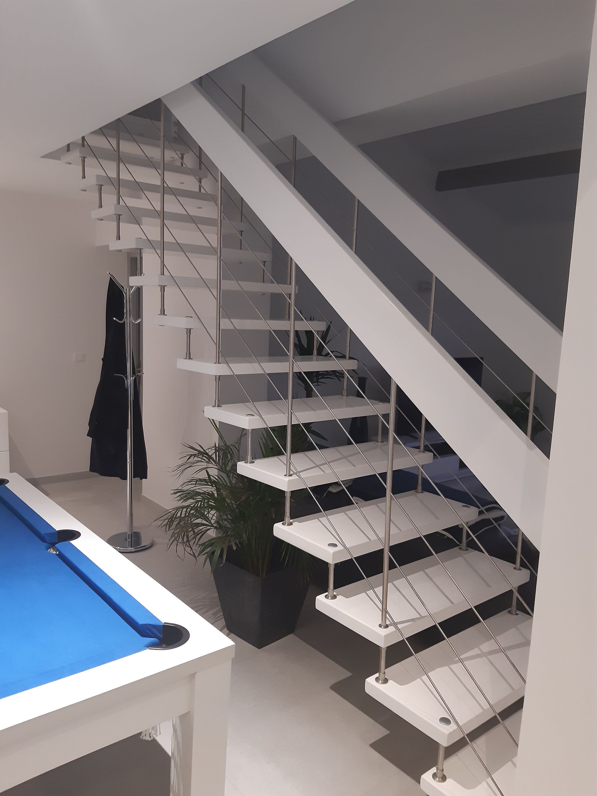 Escaliers après démolition