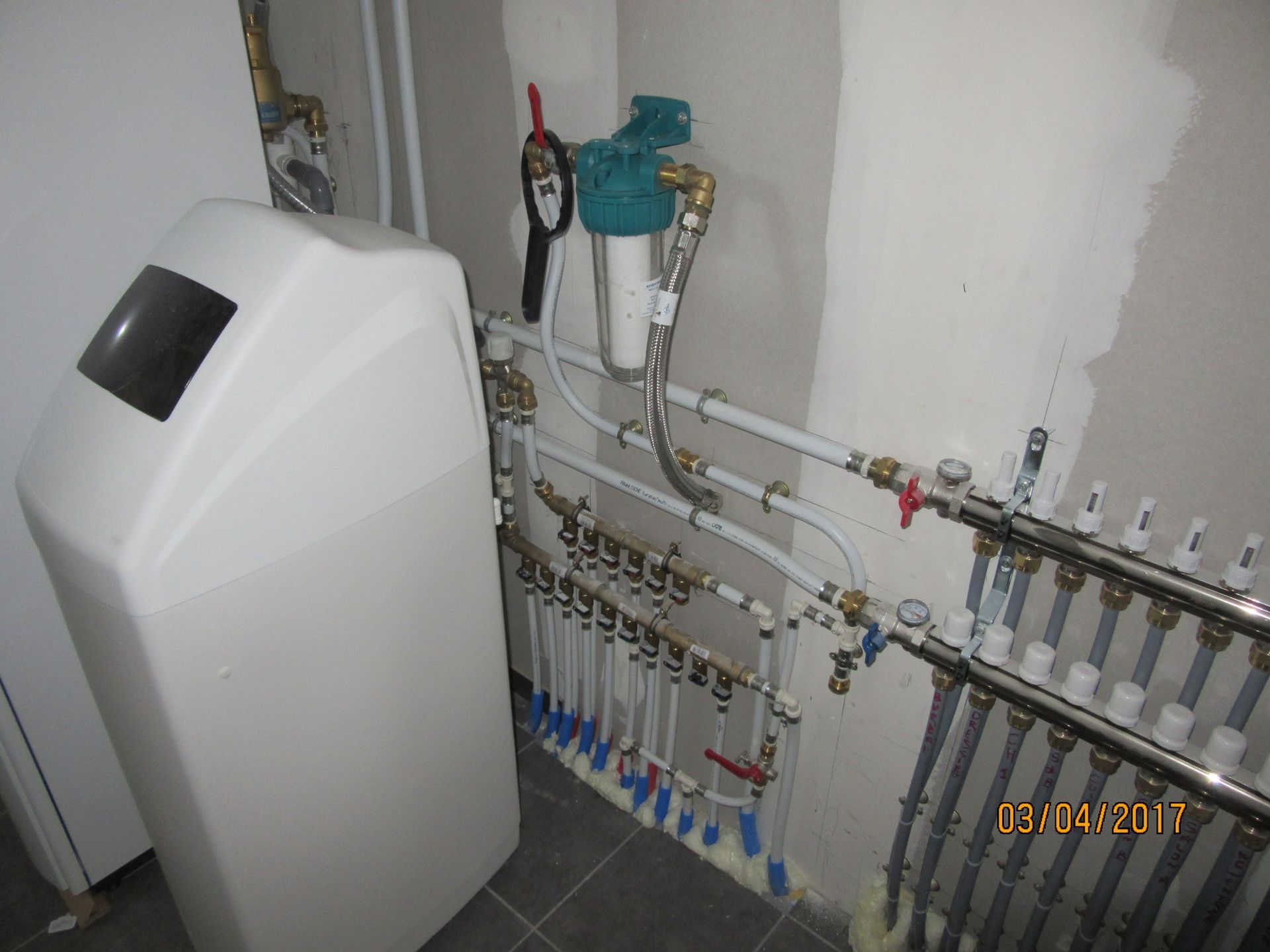 Travaux de plomberie