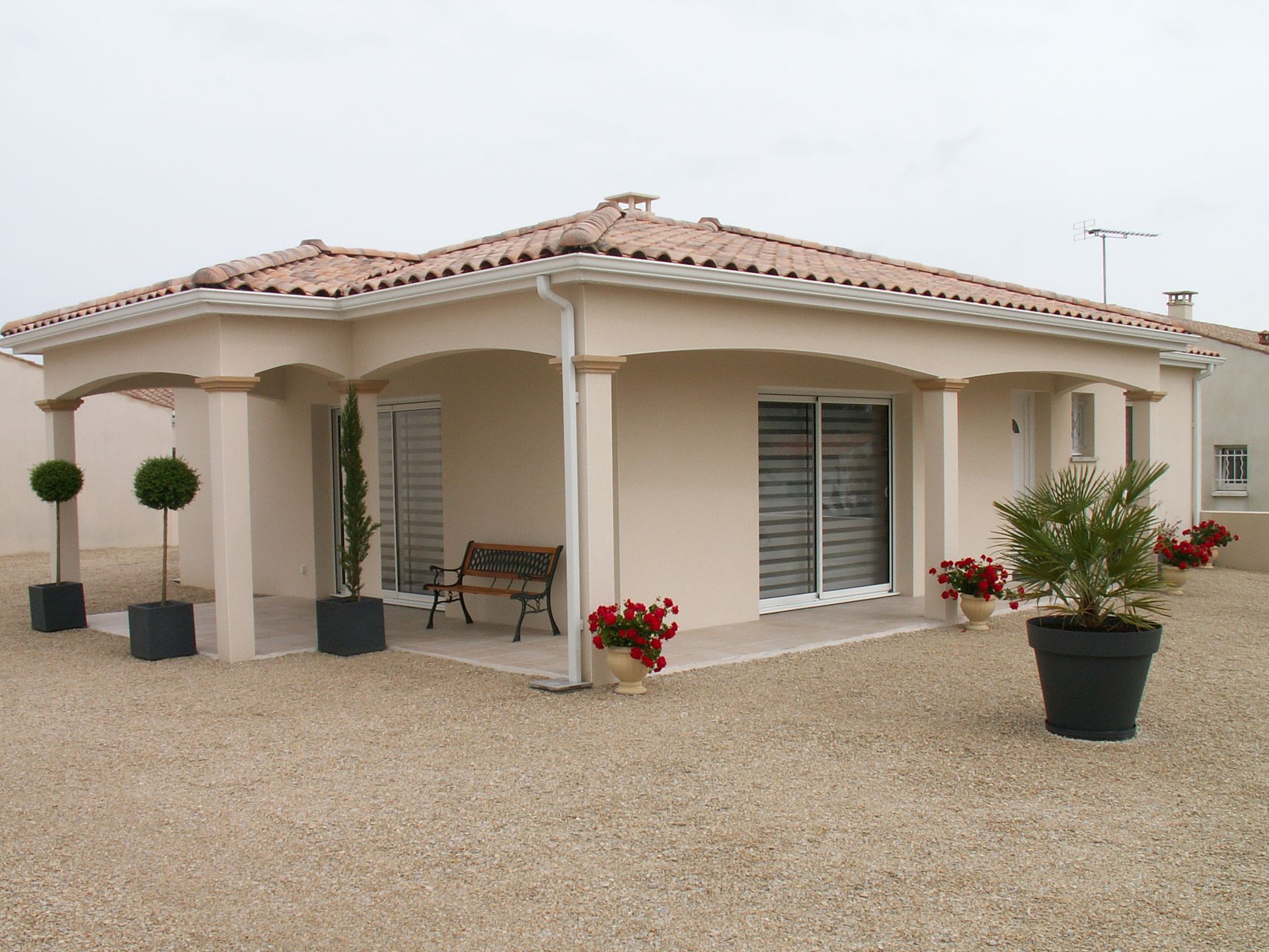 Extension de maison avec garage