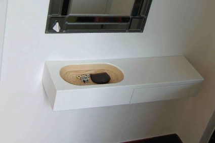 Schlüsselablage nach Maß