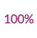 100%
