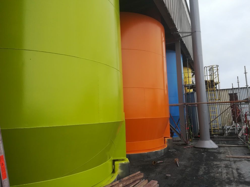 pintakäsittelytyöt ja kalusto