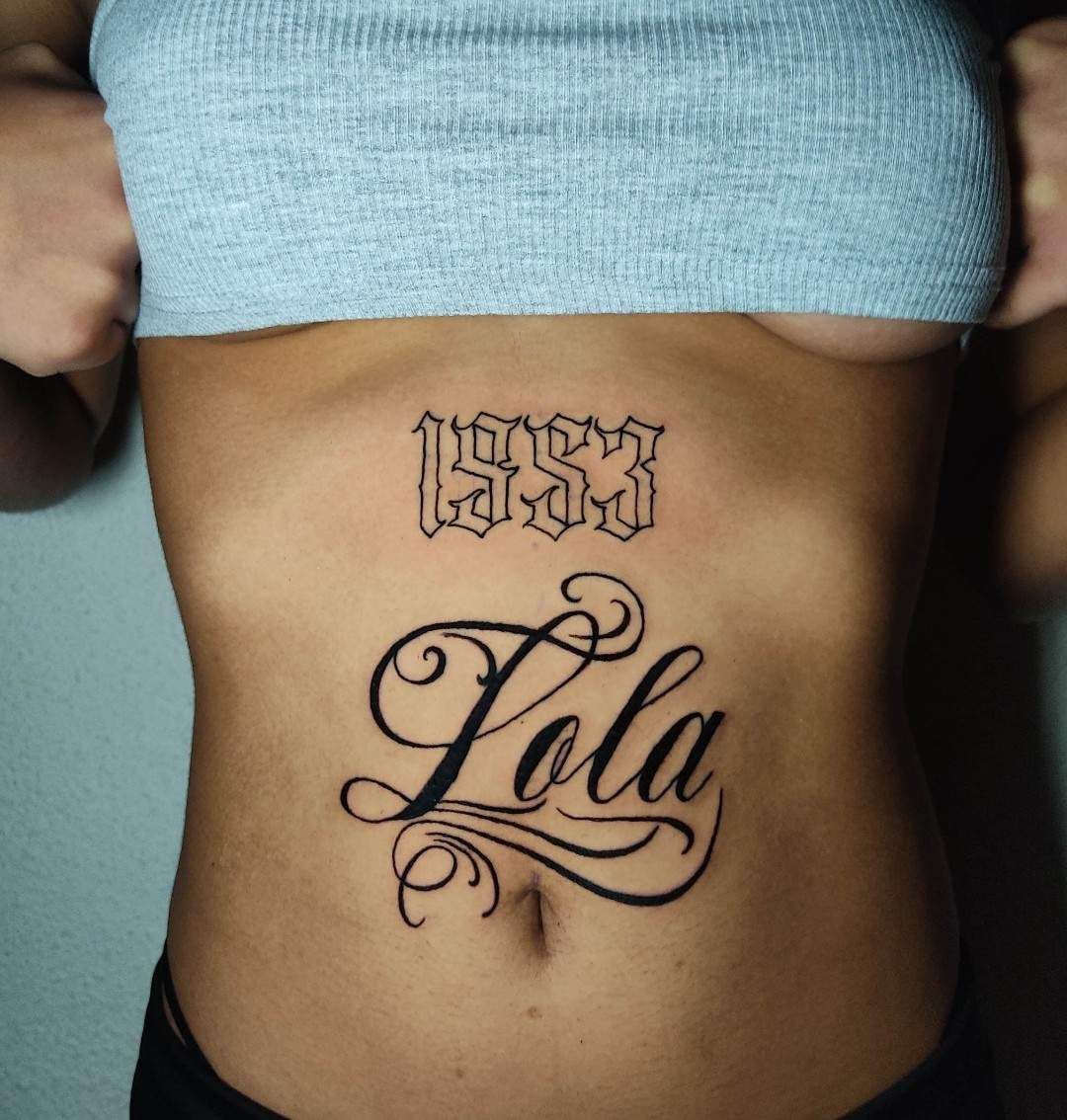 Tatuaje en el torso: 