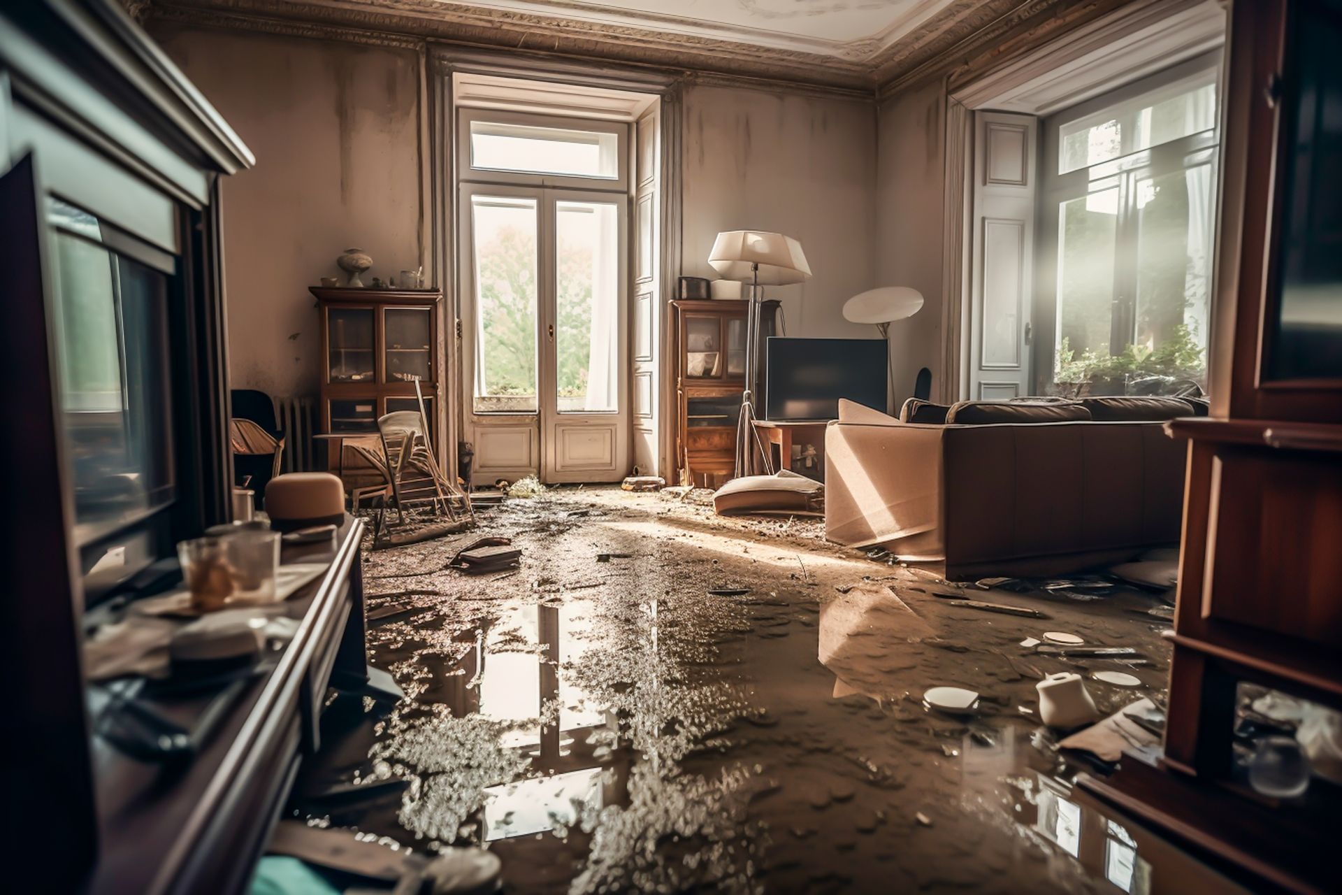 Maison inondée
