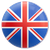 Un botón con una bandera británica.