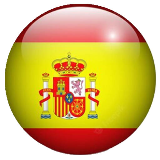 Un botón con la bandera española.