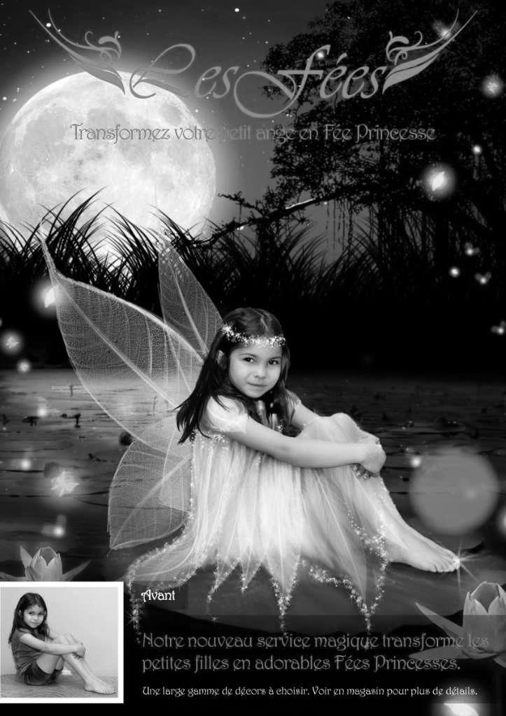 Retouche photo petite fille