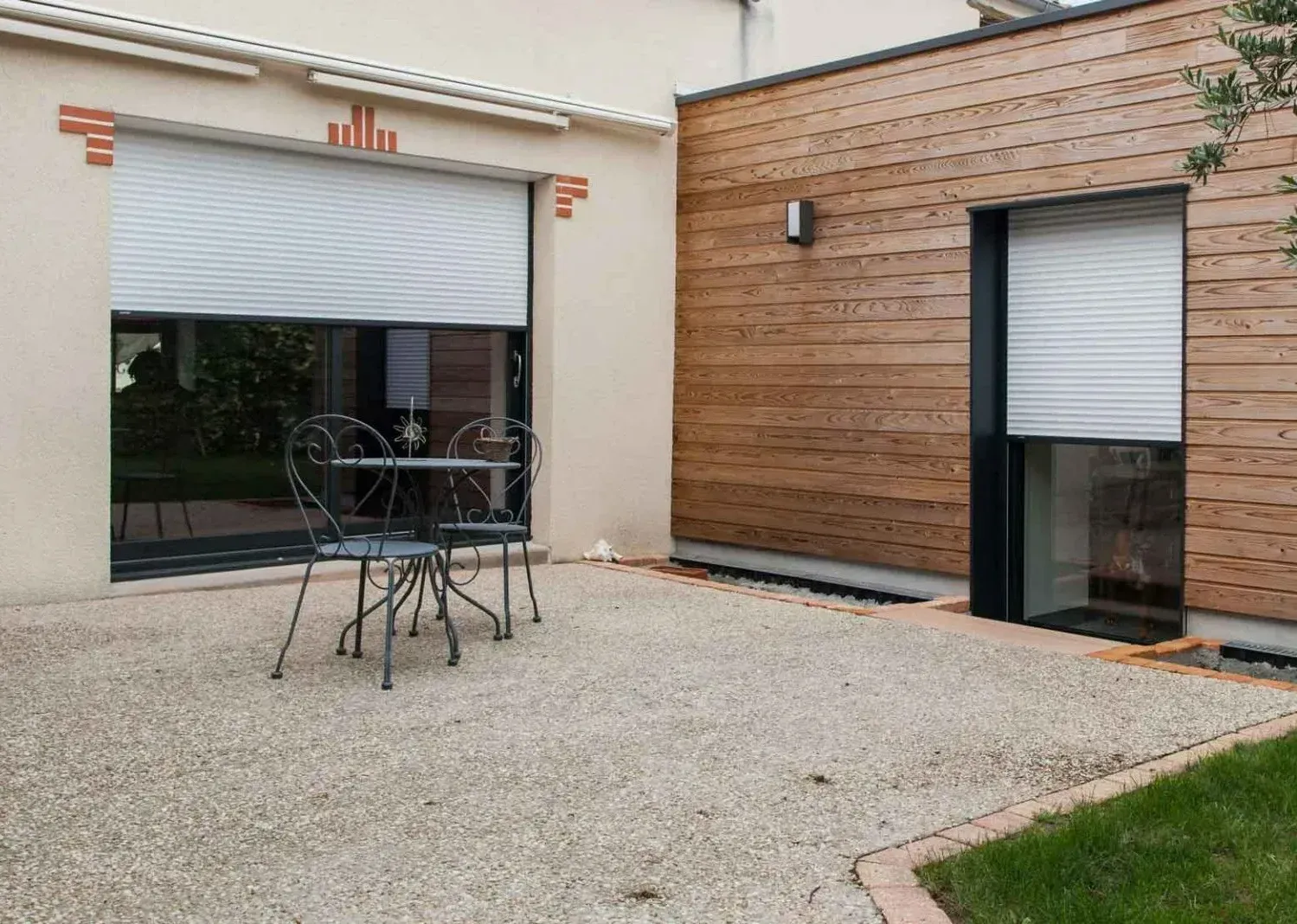 Un volet roulant motorisé de la marque Bubendorff