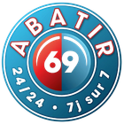 Logo de ABATIR 69.