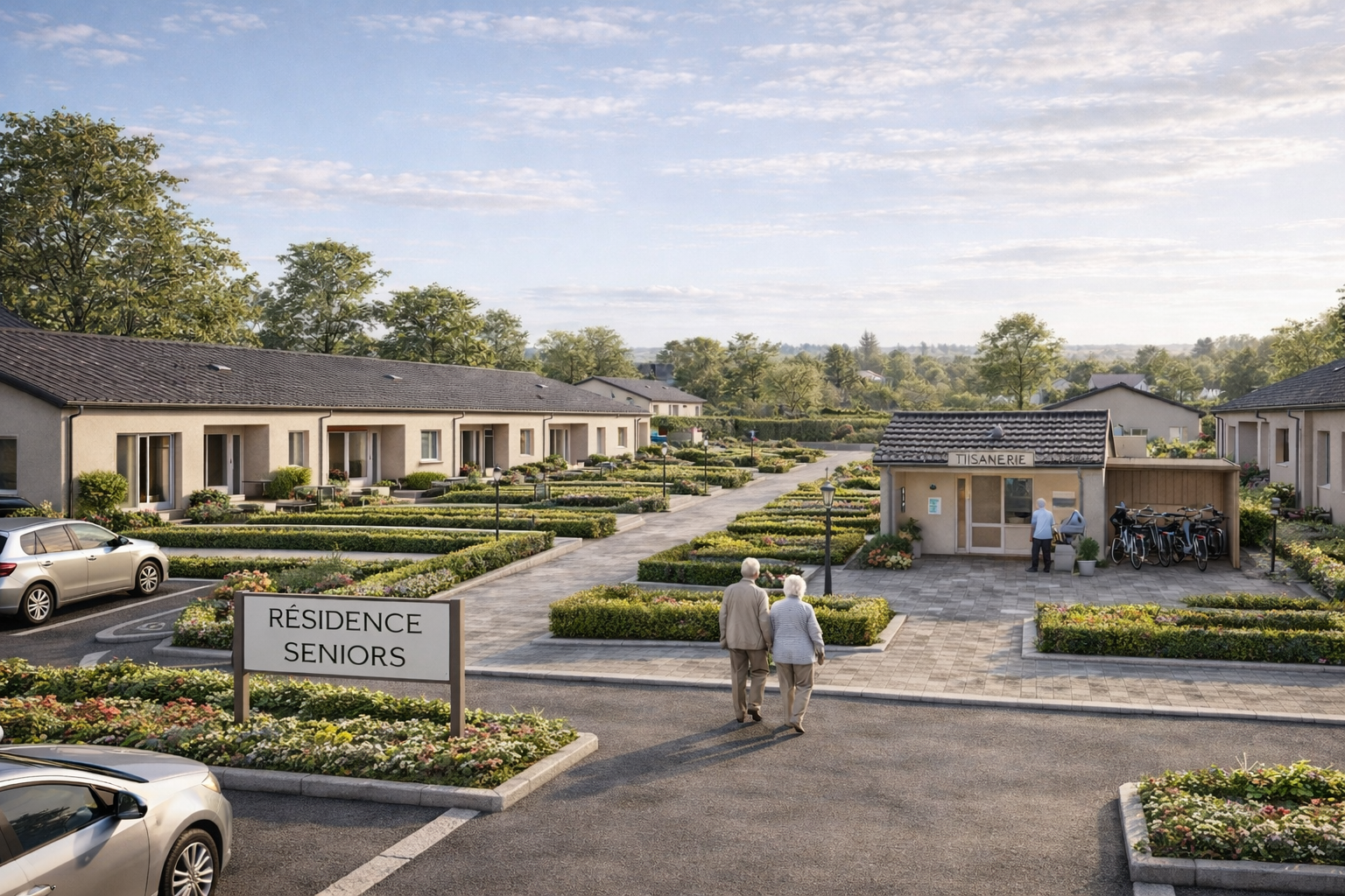 Arbre aux feuilles vertes.