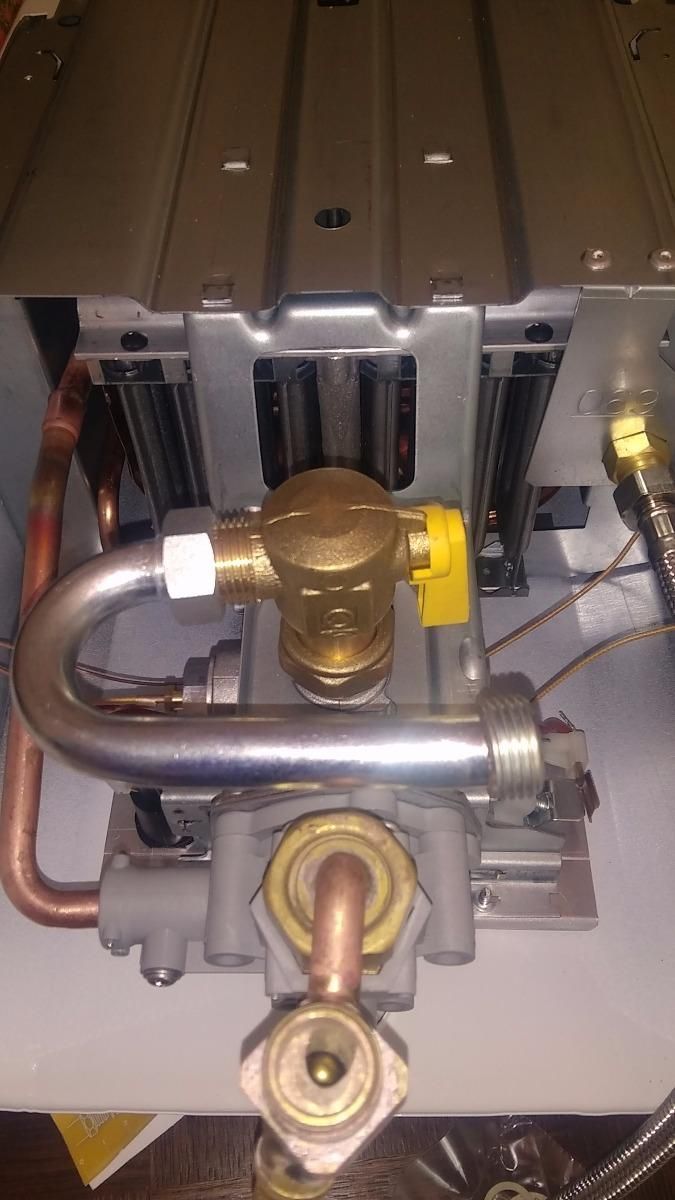 Plomberie d'un chauffe-eau