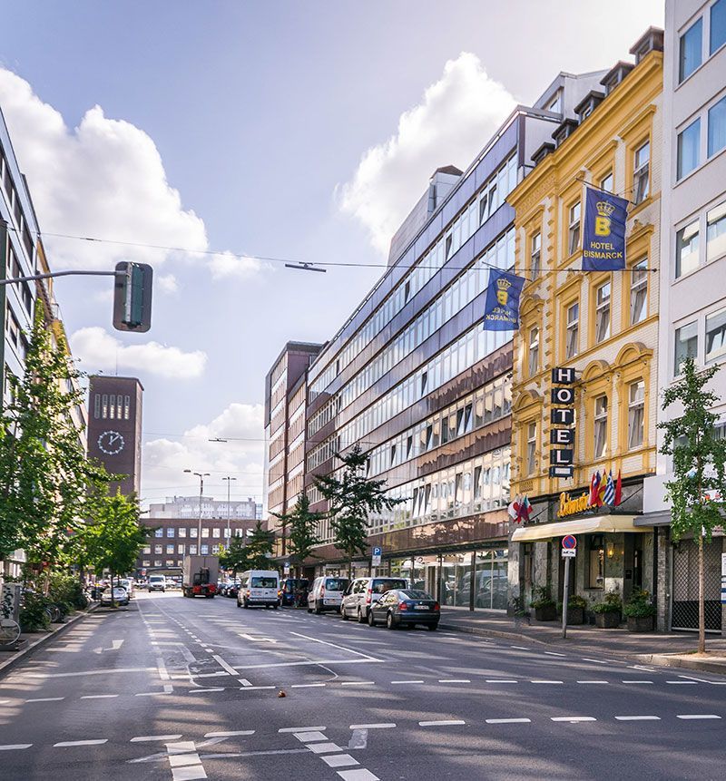 Straße in Düsseldorf