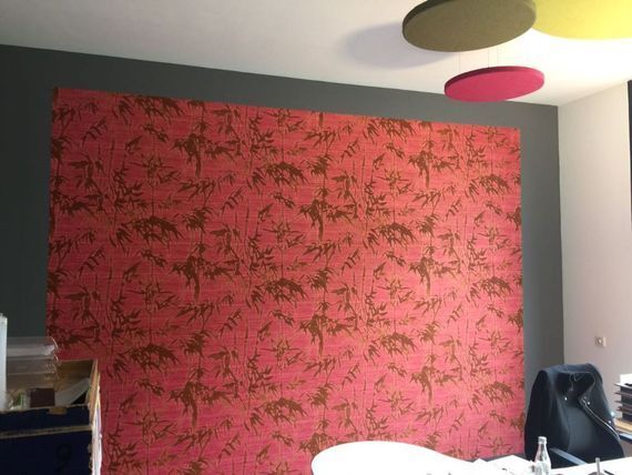 Gemalte Innenwand