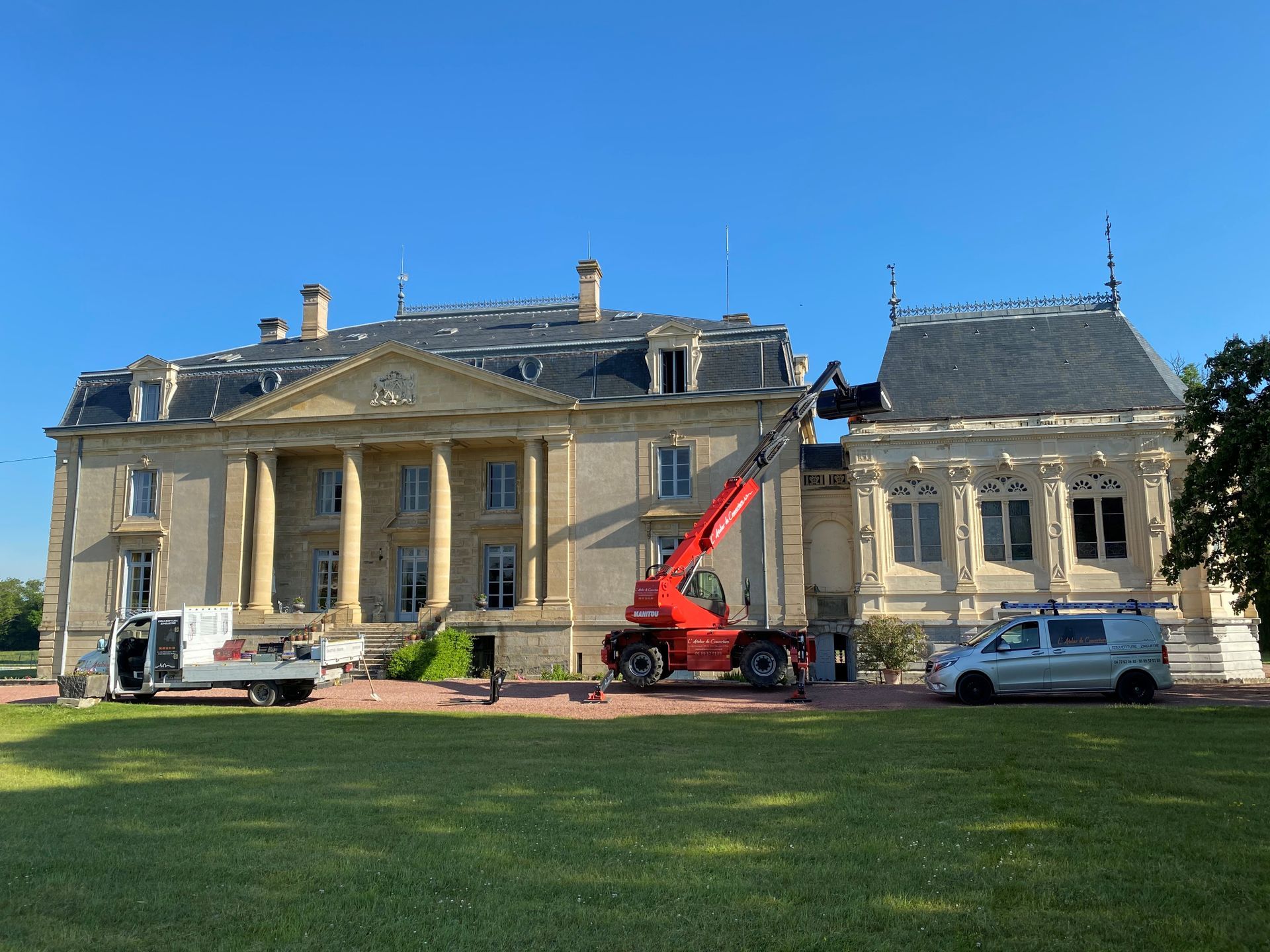 Manoir en rénovation