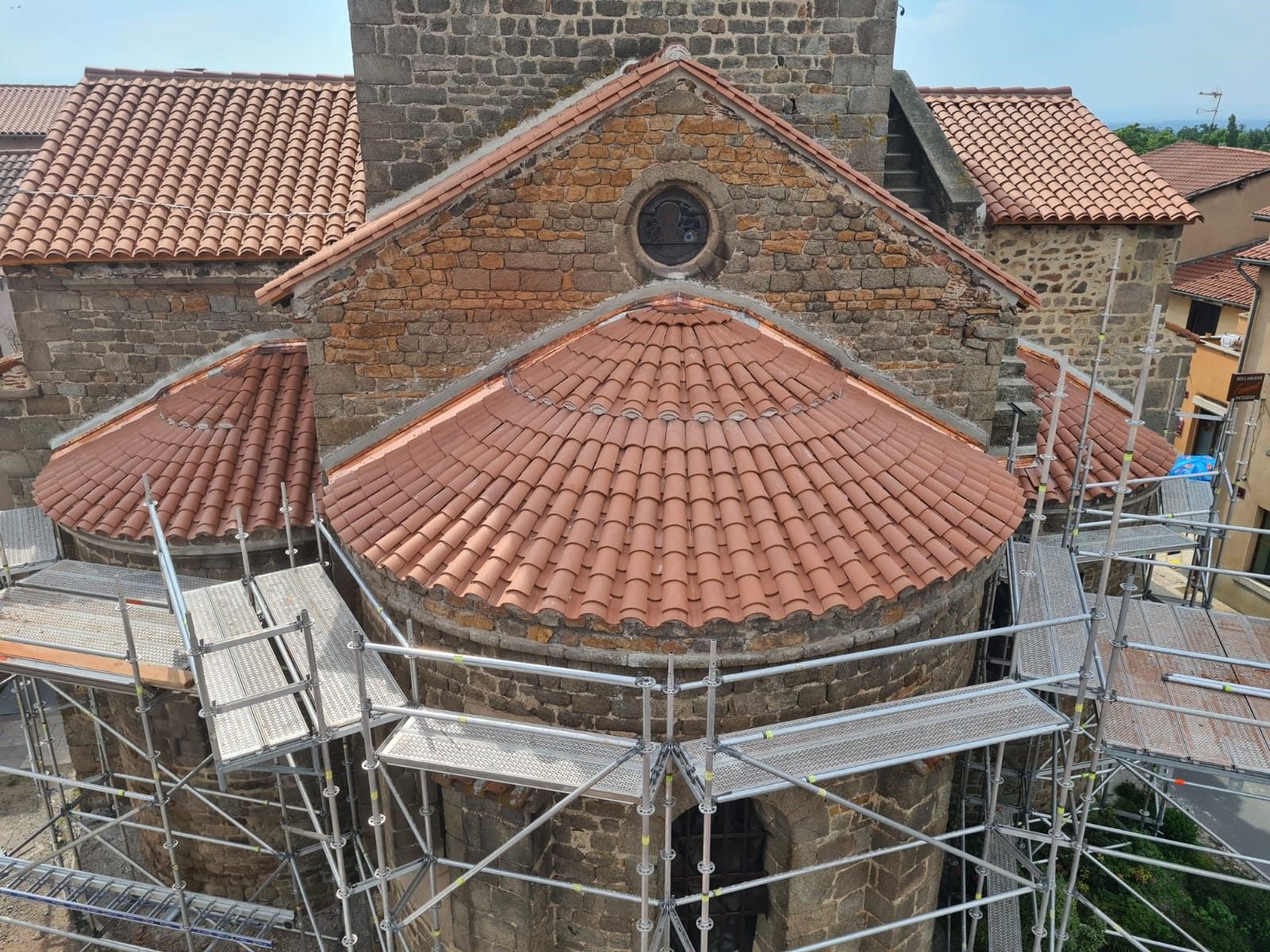 Rénovation d'une église