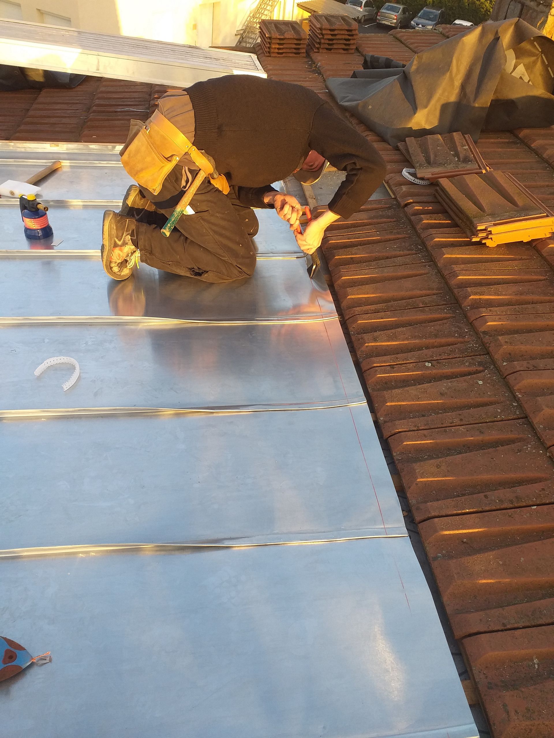 Réalisation de joint à Balbigny