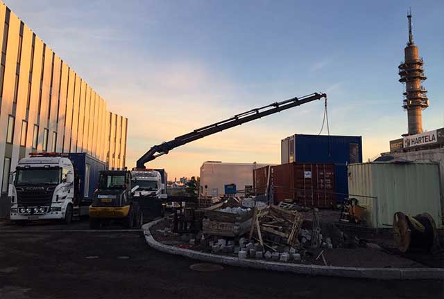 Maarakentaminen - Kuuskuljetus Oy