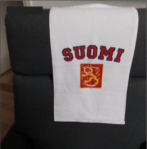 Brodeeratut merkit ja tekstit
