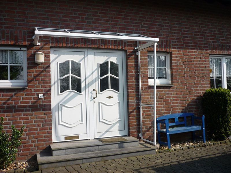 Haustür Vordach