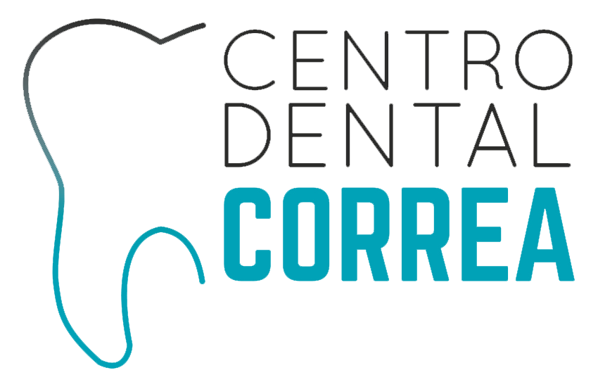 Un logotipo para el Centro Dental Correa con un diente.