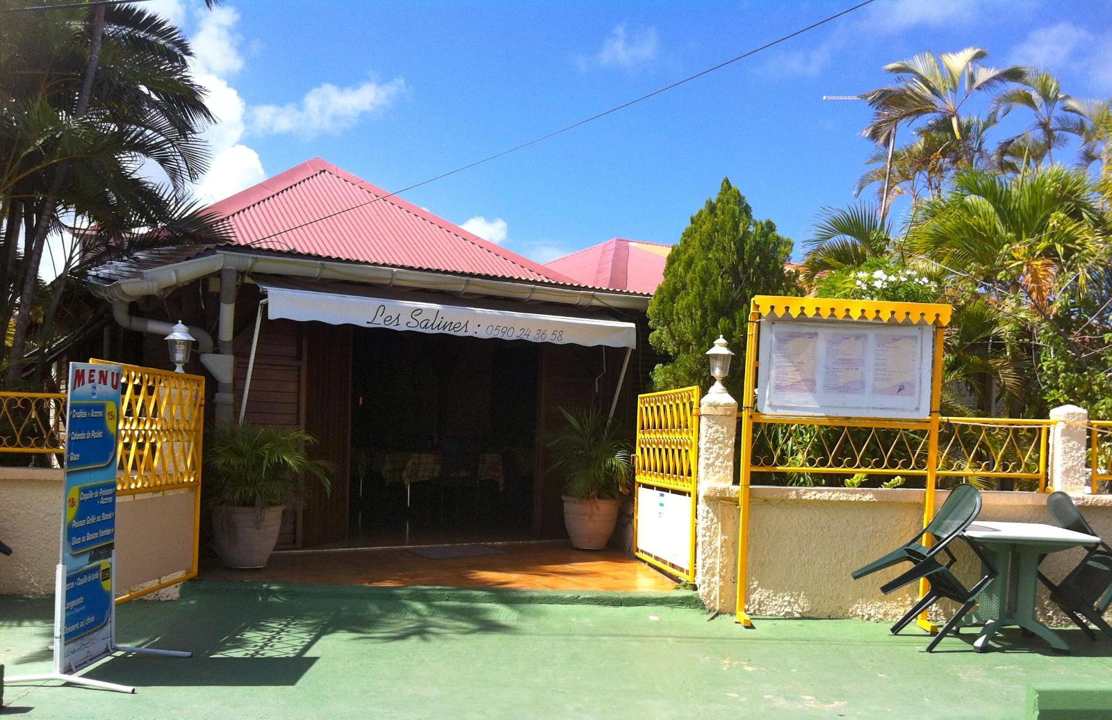 Les Salines à Saint-François en Guadeloupe (971) - Restaurant proche de la mer