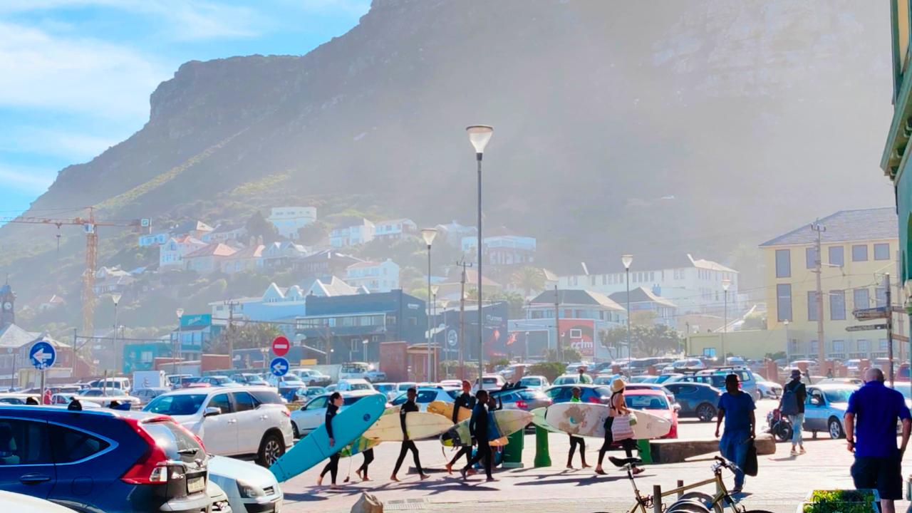 Muizenberg in Winter