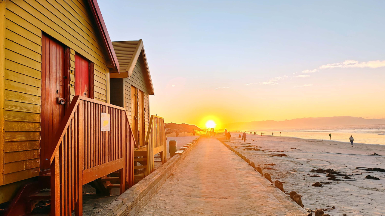 Muizenberg is the best learn to surf beach in Cape Town