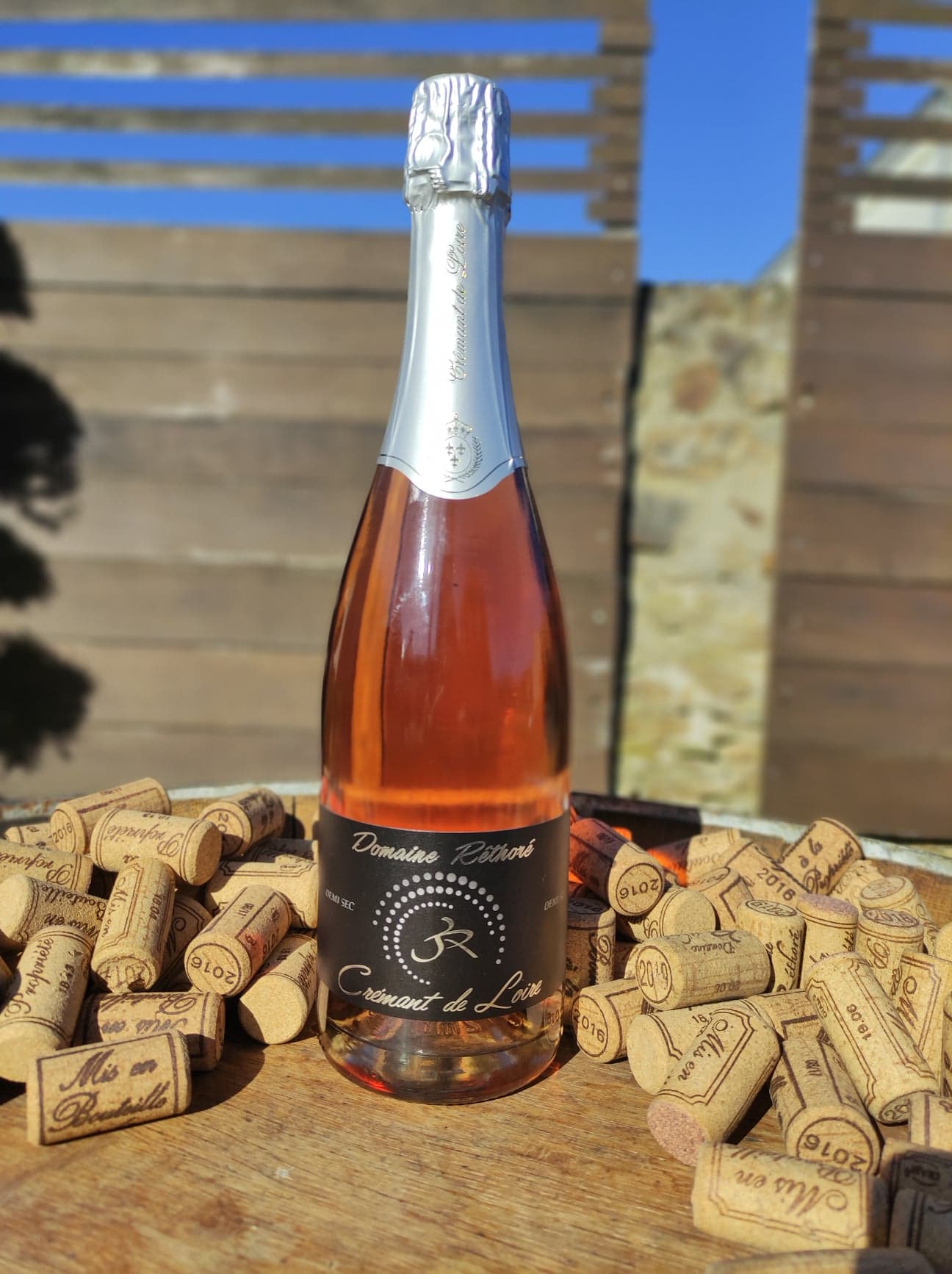 Crémant de Loire Rosé Demi sec AOC