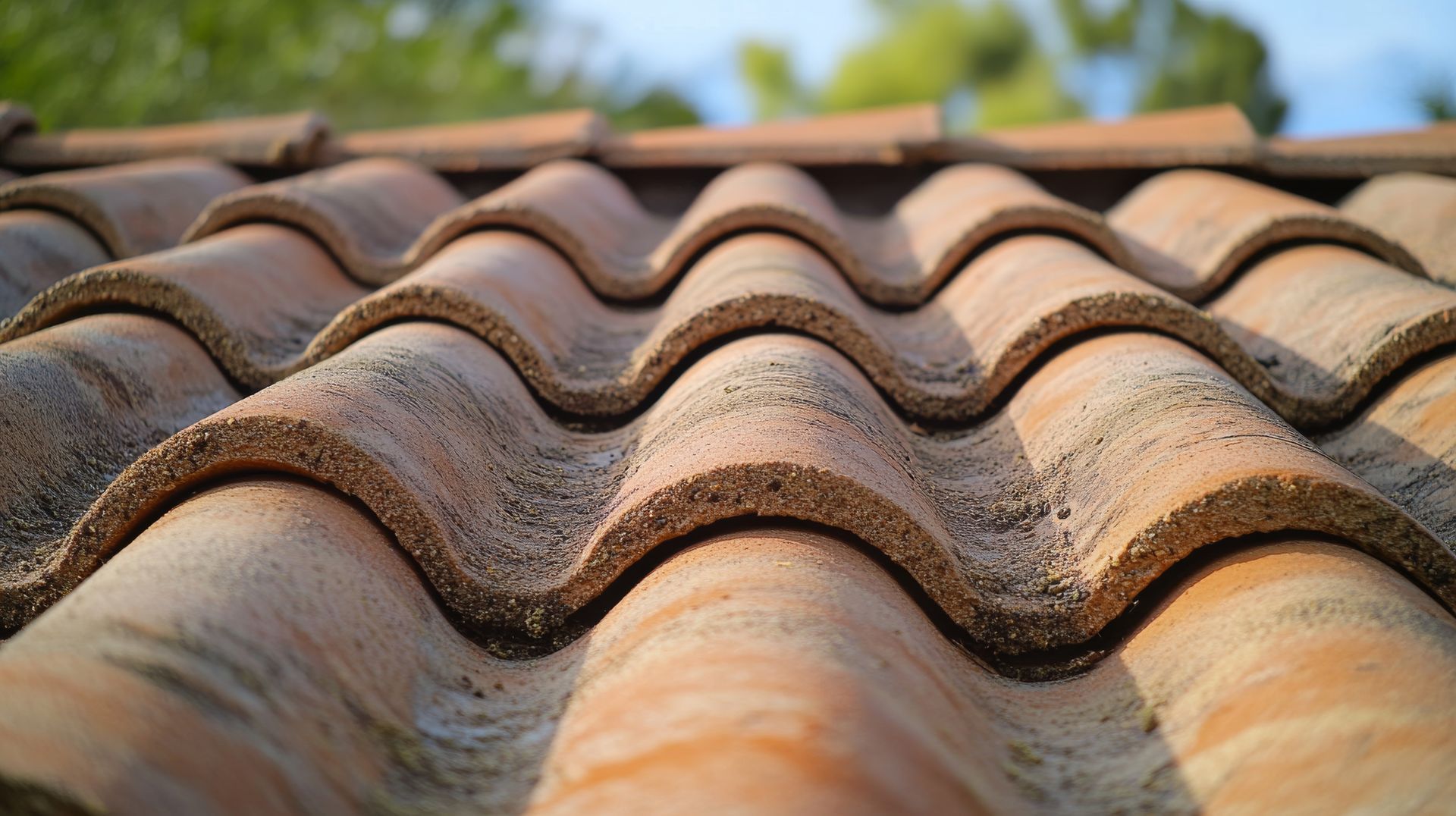 Tuiles requierant un nettoyage