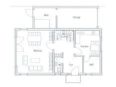 Grundriss Einfamilienhaus