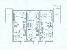 Grundriss Mehrfamilienhaus