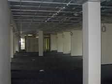 Innenansicht Bürogebäude im Bau befindlich
