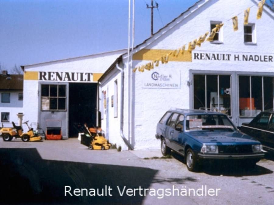 Werkstatt altes Foto Renault Vertragspartner