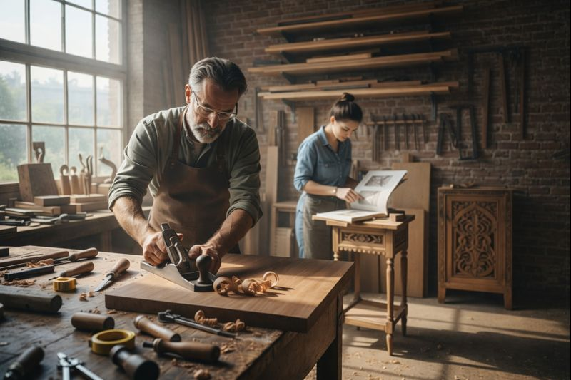 Ebanistería: historia, fundamentos y aplicaciones actuales