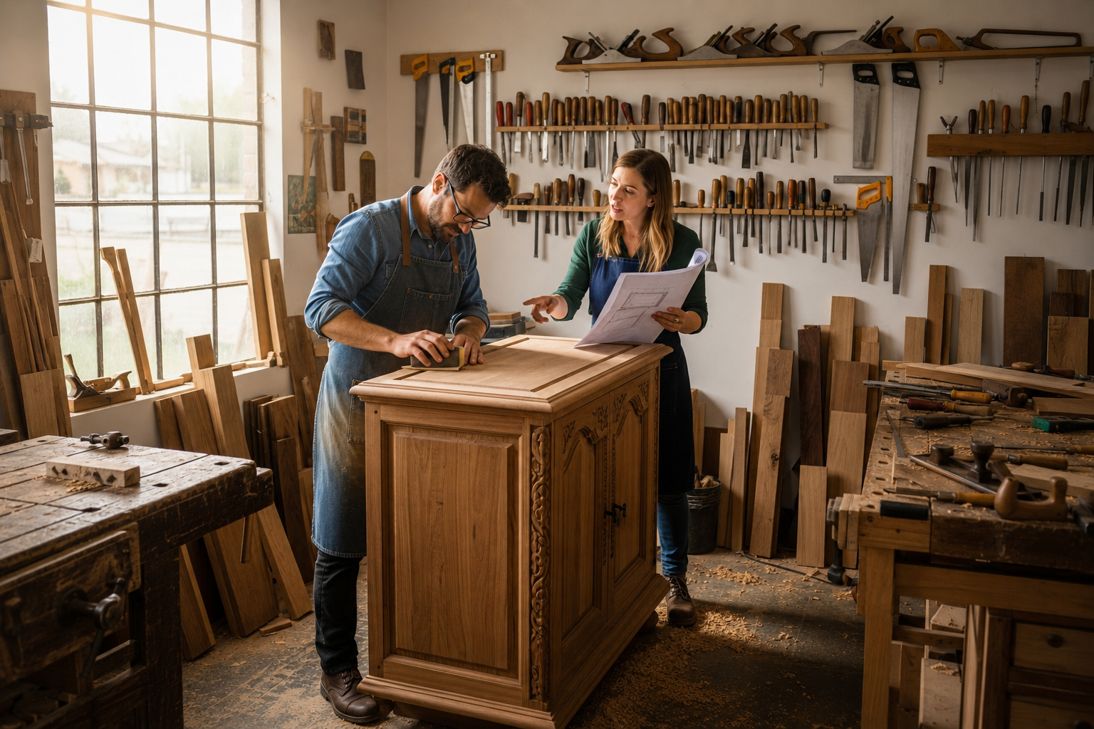 muebles de madera a medida