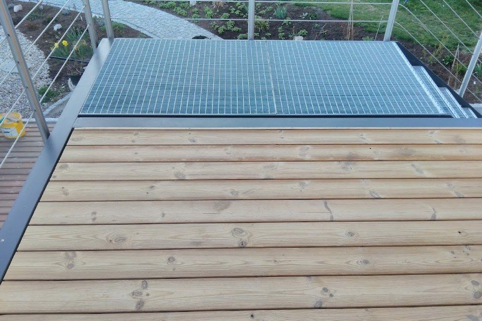 Schummer Metallbau Balkon mit Geländer