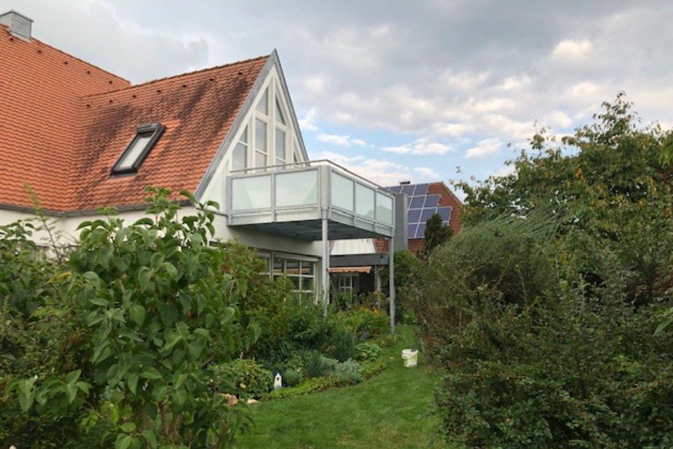 Schummer Metallbau Balkon mit Geländer