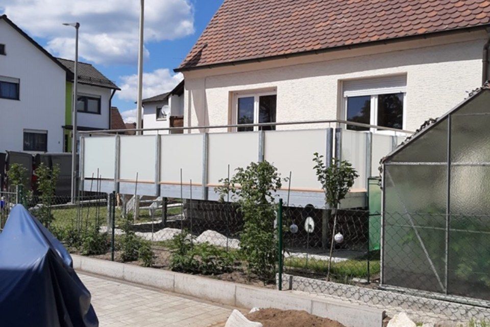 Schummer Metallbau Balkon mit Geländer