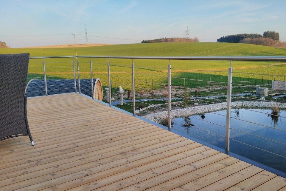 Schummer Metallbau Balkon mit Geländer