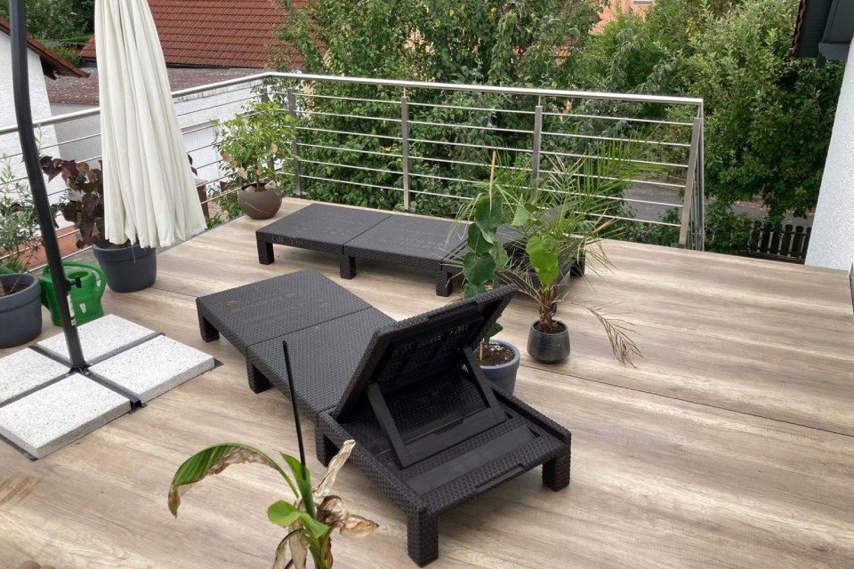 Schummer Metallbau Balkon mit Geländer